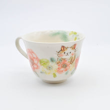画像をギャラリービューアに読み込む, .ティーカップ - (ネコちゃん)