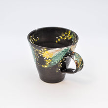 画像をギャラリービューアに読み込む, .ミモザのマグカップ-黒