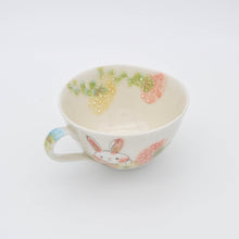 画像をギャラリービューアに読み込む, .スープカップ - (ネコちゃんとウサギさん)