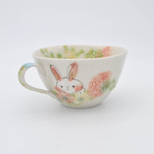 画像をギャラリービューアに読み込む, .スープカップ - (ネコちゃんとウサギさん)