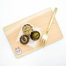 画像をギャラリービューアに読み込む, 木製プレート皿 - 狐面 -