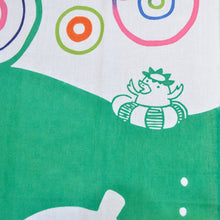 画像をギャラリービューアに読み込む, 手拭い - 河童サイダー ( 緑 ) -