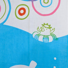 画像をギャラリービューアに読み込む, 手拭い - 河童サイダー ( 青 ) -