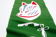 画像をギャラリービューアに読み込む, 手拭い - 狐面 -