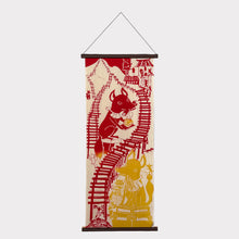 画像をギャラリービューアに読み込む, 手拭い - いなり道 - 赤黄(新色)