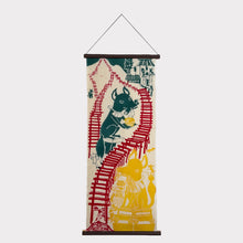 画像をギャラリービューアに読み込む, .手拭い - いなり道 - 緑赤(新色)