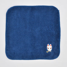 画像をギャラリービューアに読み込む, 今治産タオルハンカチ 狐面