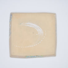 画像をギャラリービューアに読み込む, .角皿 -三日月とフクロウ