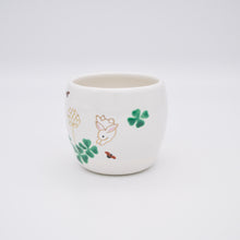 画像をギャラリービューアに読み込む, 胴〆湯呑み - ウサギとてんとう虫