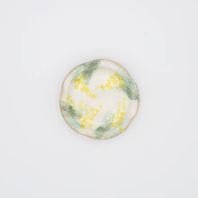 画像をギャラリービューアに読み込む, .花形小皿 -(ミモザ)