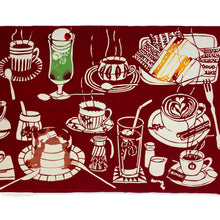 画像をギャラリービューアに読み込む, 手拭い - 喫茶店 -