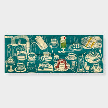 画像をギャラリービューアに読み込む, 手拭い - 喫茶店 -