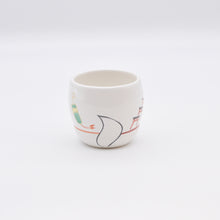 画像をギャラリービューアに読み込む, 胴〆湯呑み - 白狐(鍵)