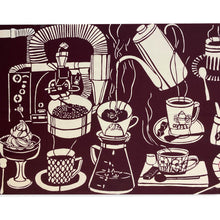 画像をギャラリービューアに読み込む, 手拭い - 喫茶店 -