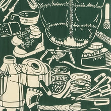 画像をギャラリービューアに読み込む, 手拭い - くま出没 -