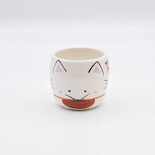 画像をギャラリービューアに読み込む, 胴〆湯呑み - 白狐(宝珠)