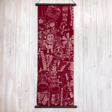 画像をギャラリービューアに読み込む, 手拭い - 駄菓子屋 -(臈纈染め)