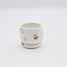 画像をギャラリービューアに読み込む, 胴〆湯呑み - 白狐(宝珠)