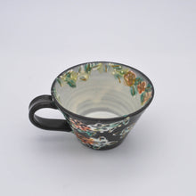 画像をギャラリービューアに読み込む, .マグカップ 黒 - (小鳥)