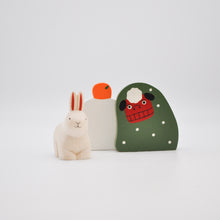 画像をギャラリービューアに読み込む, ぽれぽれ動物 - ウサギ (すわり)