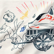 画像をギャラリービューアに読み込む, 手拭い - 狐百鬼夜行 -