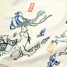 画像をギャラリービューアに読み込む, 手拭い - 狐百鬼夜行 -