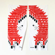 画像をギャラリービューアに読み込む, 手拭い - 千本鳥居 -