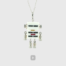 画像をギャラリービューアに読み込む, mini Robot charm No.11【TEFTART 】
