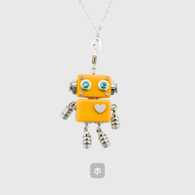 画像をギャラリービューアに読み込む, mini Robot charm No.11【TEFTART 】
