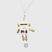 画像をギャラリービューアに読み込む, mini Robot charm No.11【TEFTART 】
