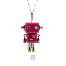 画像をギャラリービューアに読み込む, Robot charm No.3 【TEFTART】

