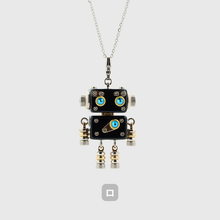 画像をギャラリービューアに読み込む, mini Robot charm No.11【TEFTART 】
