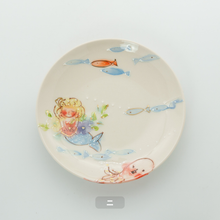 画像をギャラリービューアに読み込む, 中皿 - 人魚 -
