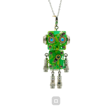 画像をギャラリービューアに読み込む, Robot charm No.5【TEFTART】
