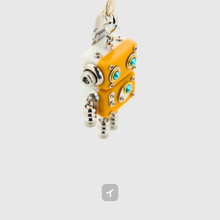 画像をギャラリービューアに読み込む, mini Robot charm No.11【TEFTART 】
