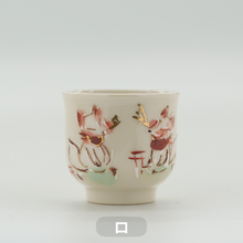 画像をギャラリービューアに読み込む, キツネのお猪口
