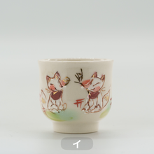 画像をギャラリービューアに読み込む, キツネのお猪口
