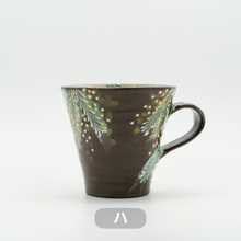 画像をギャラリービューアに読み込む, マグカップ - ミモザ - 黒
