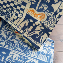 画像をギャラリービューアに読み込む, 手拭い - 「メリーゴーランド」 -
