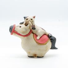 画像をギャラリービューアに読み込む, 干支　午と猫
