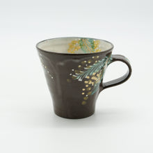 画像をギャラリービューアに読み込む, マグカップ - ミモザ - 黒
