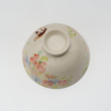 画像をギャラリービューアに読み込む, 花咲くネコのほっこり茶わん
