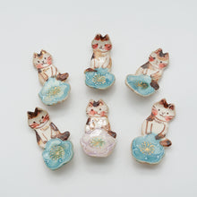 画像をギャラリービューアに読み込む, 箸置き - 桜にゃんこ -
