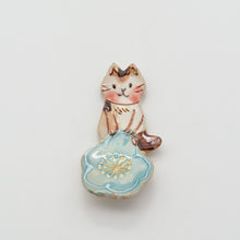 画像をギャラリービューアに読み込む, 箸置き - 桜にゃんこ -
