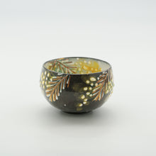 画像をギャラリービューアに読み込む, ぐい呑 - ミモザ - 黒
