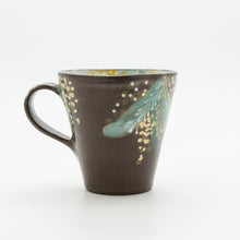 画像をギャラリービューアに読み込む, マグカップ - ミモザ - 黒
