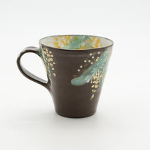 画像をギャラリービューアに読み込む, マグカップ - ミモザ - 黒
