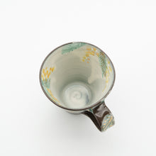 画像をギャラリービューアに読み込む, マグカップ - ミモザ - 黒
