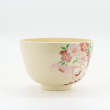 画像をギャラリービューアに読み込む, 抹茶椀　きつねと桜
