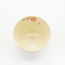 画像をギャラリービューアに読み込む, 抹茶椀　きつねと桜
